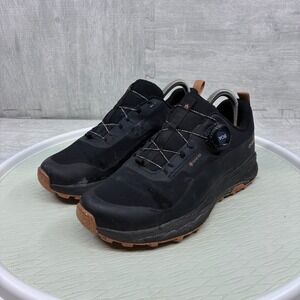 Icebug Haze Hiking Shoes Women's 8.5 Black RB9X GTX Gore-Tex BOA Trail Sneakers